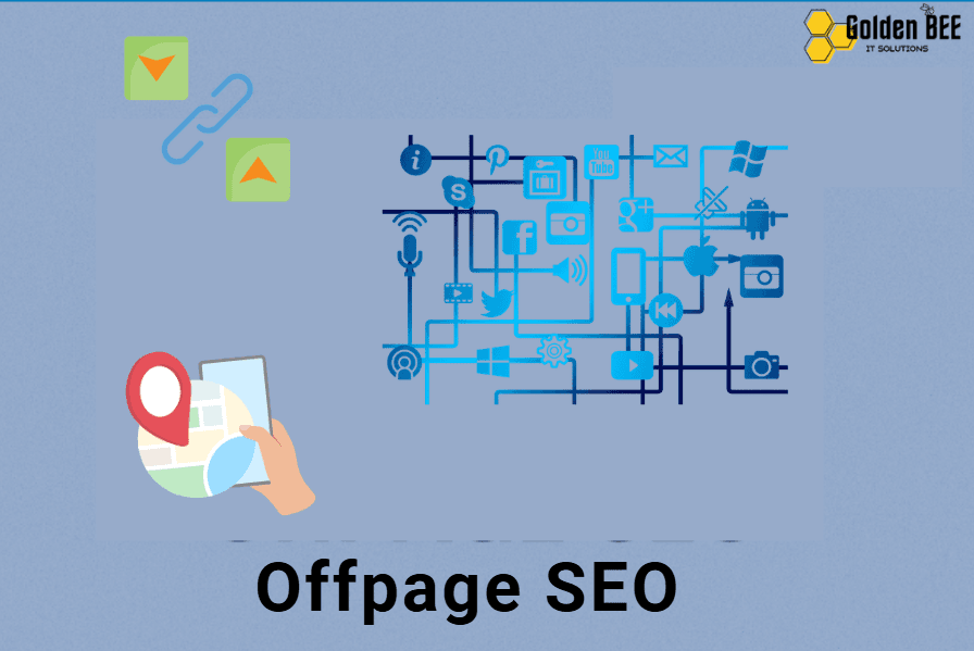 Offpage SEO với backlink, liên kết ngoài và tín hiệu mạng xã hội.