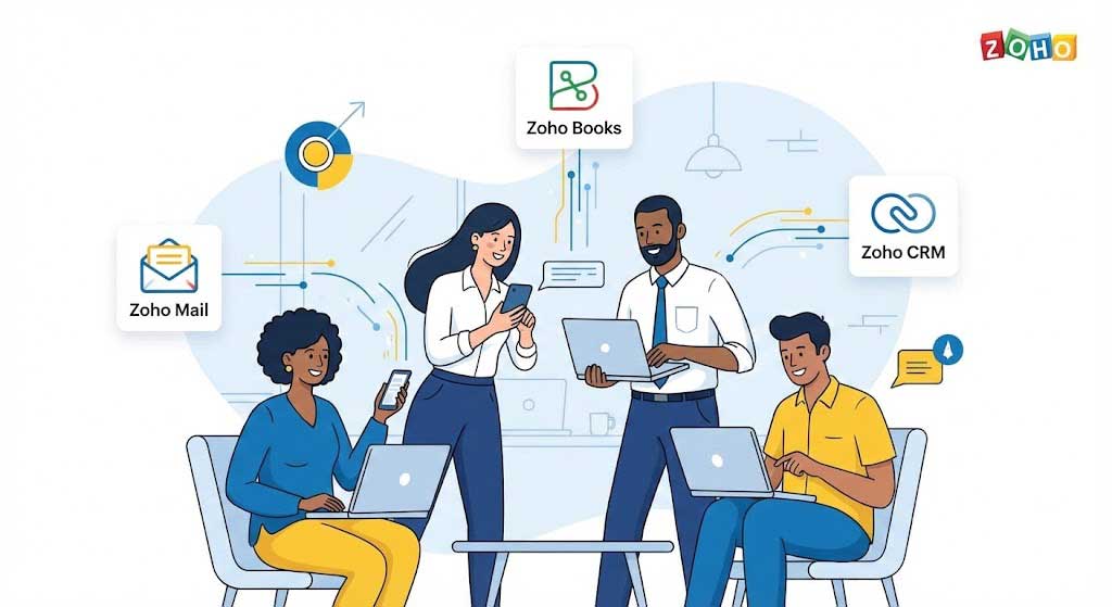 Zoho CRM phù hợp cho doanh nghiệp vừa và nhỏ SME.