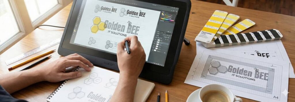 Quy trình tư vấn và thiết kế bộ nhận diện thương hiệu tại Golden Bee