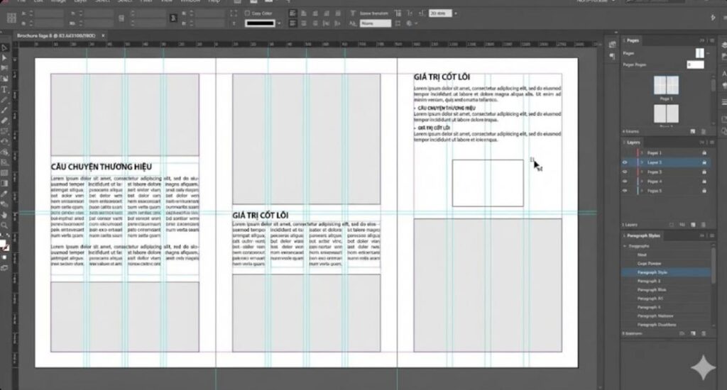 Cách dàn trang brochure khoa học và dẫn dắt người đọc