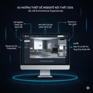 Xu Hướng Thiết Kế Web Nội Thất 2026