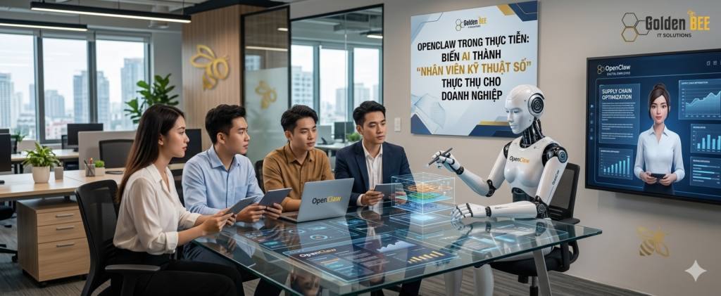 OpenClaw trong thực tiễn: Biến AI thành “nhân viên kỹ thuật số” thực thụ cho doanh nghiệp - Tin tức Golden Bee