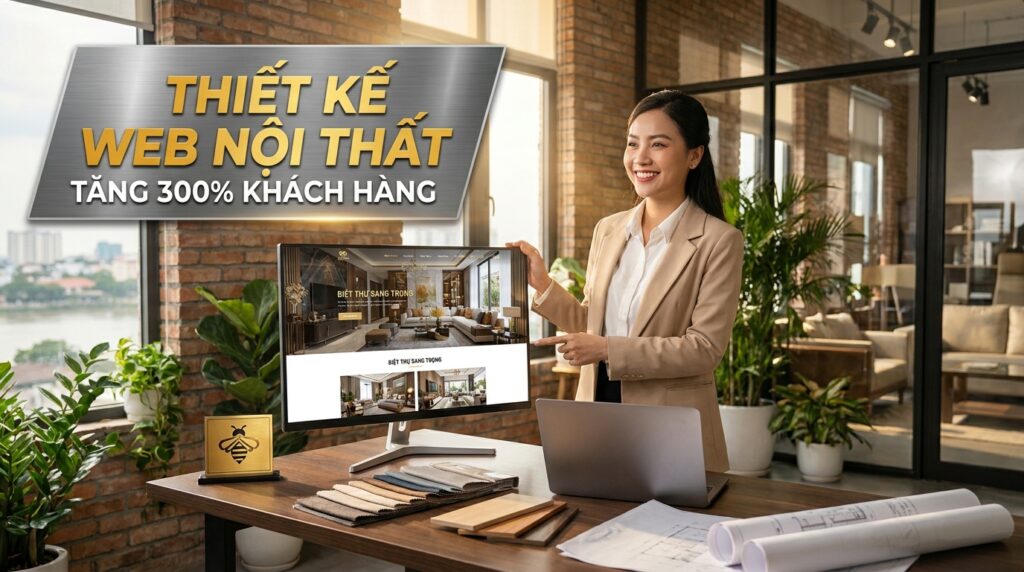 Thiết kế web nội thất giúp bứt phá doanh thu nhanh chóng - Tin tức Golden Bee
