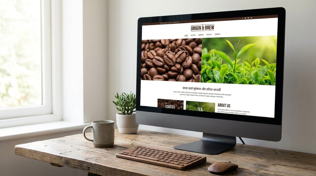 Dịch vụ thiết kế web xưởng cà phê chuyên nghiệp tại Cần Thơ