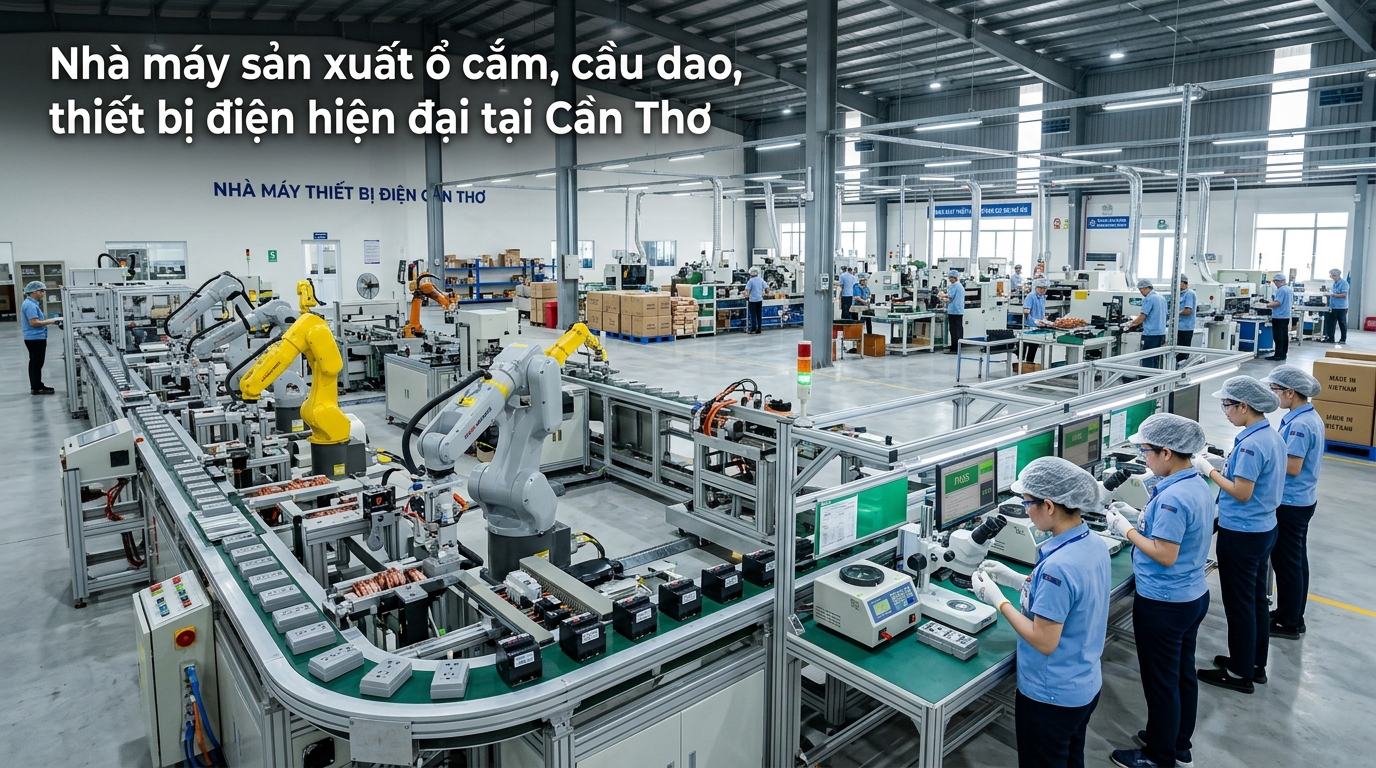 Thiết Kế Web Thiết Bị Điện Cần Thơ – Tăng Đơn Hàng & Mở Rộng Đại Lý 2026