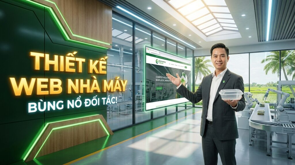 Thiết kế website sản xuất đồ nhựa Cần Thơ giúp nhà máy bứt phá doanh thu - Tin tức Golden Bee