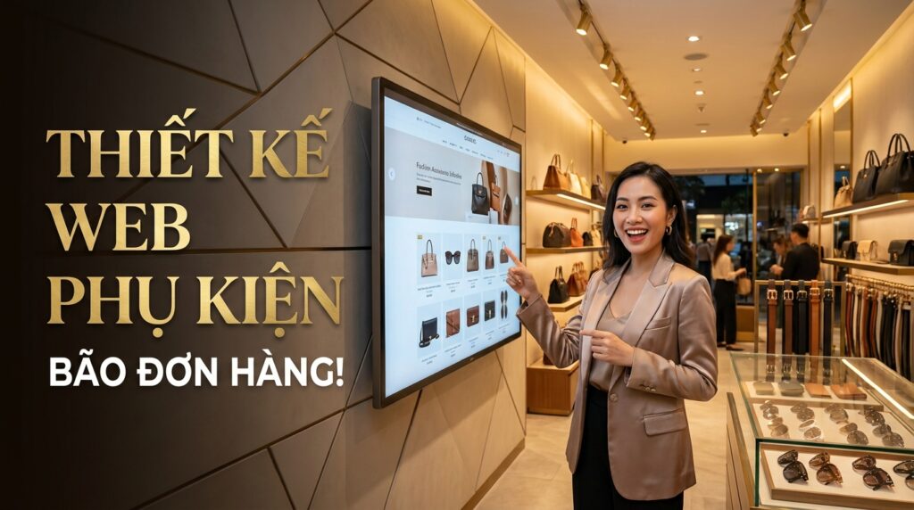 Thiết kế web cửa hàng phụ kiện Cần Thơ giúp tăng doanh số vượt trội - Tin tức Golden Bee