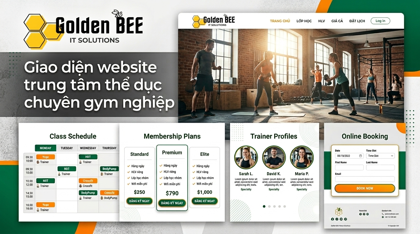 Thiết Kế Web Gym Cần Thơ – Thu Hút Hội Viên Dễ Dàng & Tăng Doanh Thu 2026