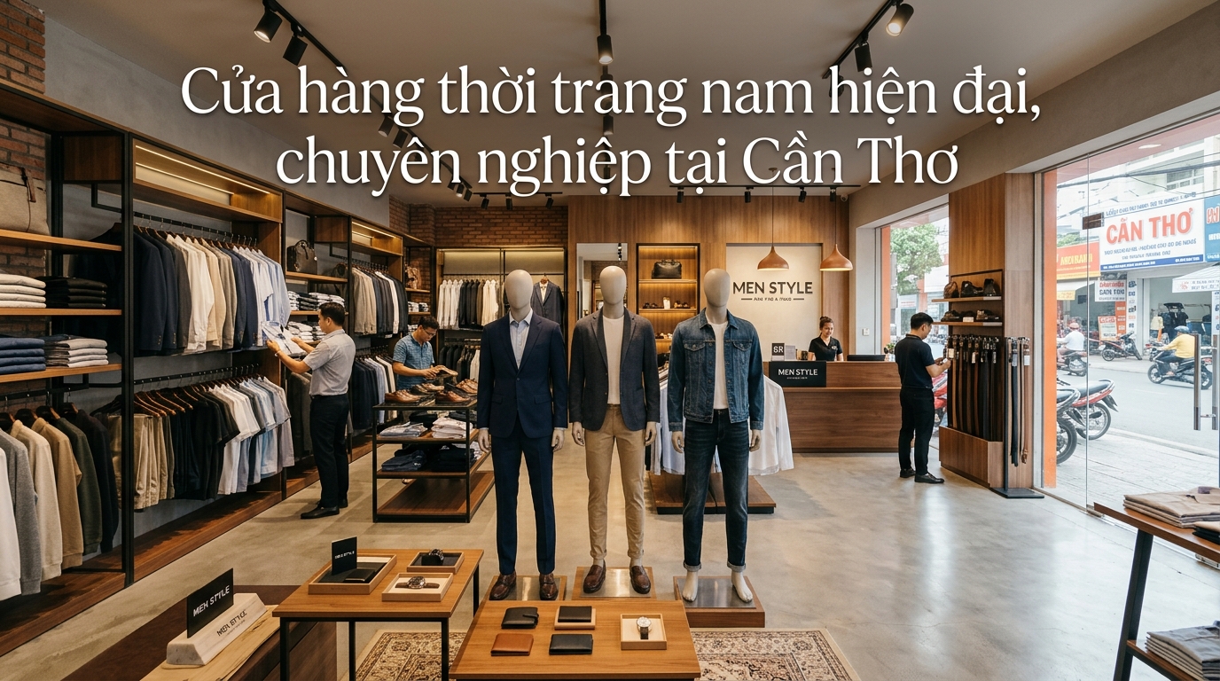 Thiết Kế Web Thời Trang Nam Cần Thơ – Tăng Doanh Thu & Xây Dựng Thương Hiệu 2026
