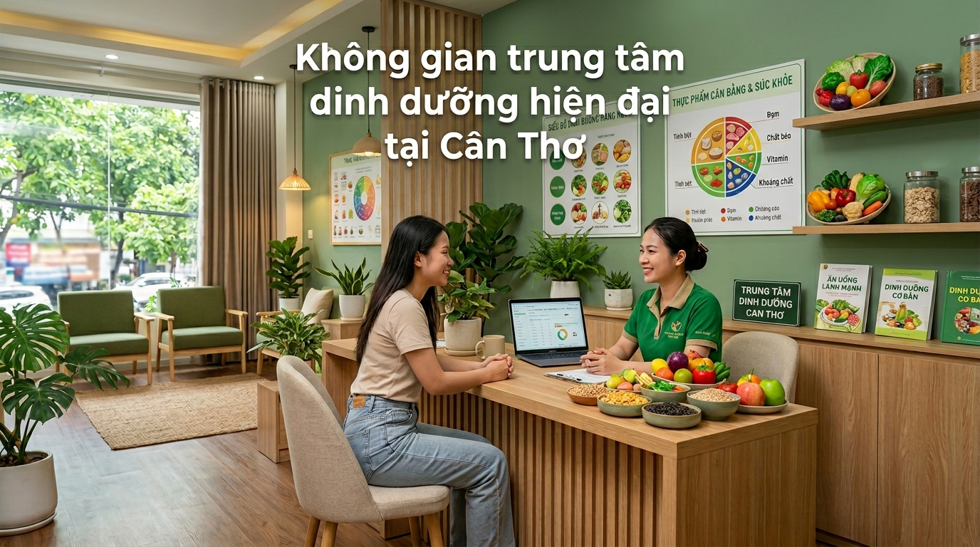 Thiết Kế Web Trung Tâm Dinh Dưỡng – Tư Vấn Ăn Uống Chuyên Nghiệp 2026