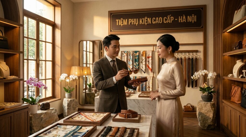 Thiết kế web cửa hàng phụ kiện chuyên nghiệp