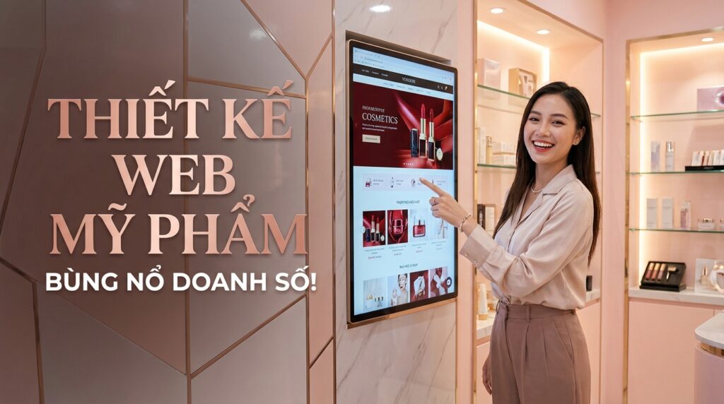 Thiết kế web mỹ phẩm Cần Thơ giúp tăng doanh số vượt trội - Tin tức Golden Bee
