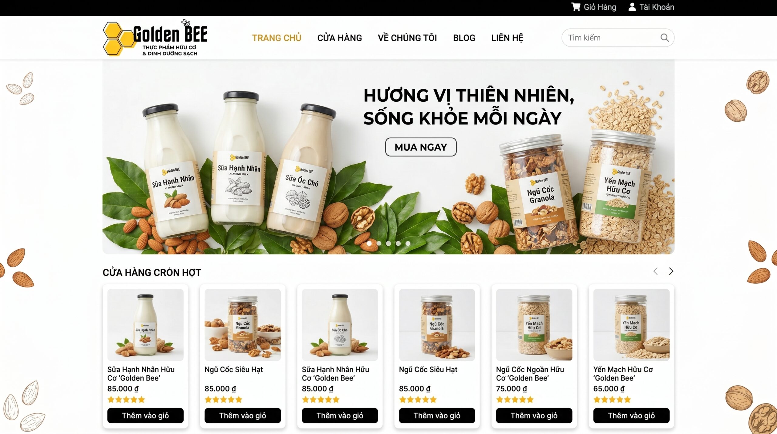 Thiết Kế Web Cửa Hàng Sữa Cần Thơ Uy Tín Giúp Doanh Nghiệp Tăng Trưởng Vượt Trội