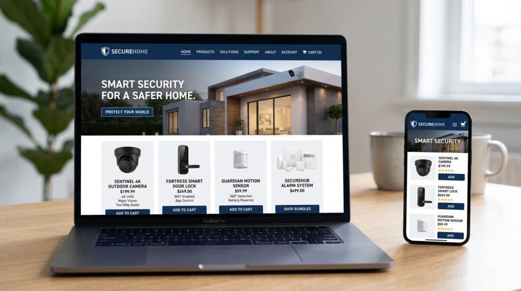 Thiết kế website camera, thiết bị an ninh tại Cần Thơ chuyên nghiệp cùng Golden Bee - Tin tức Golden Bee