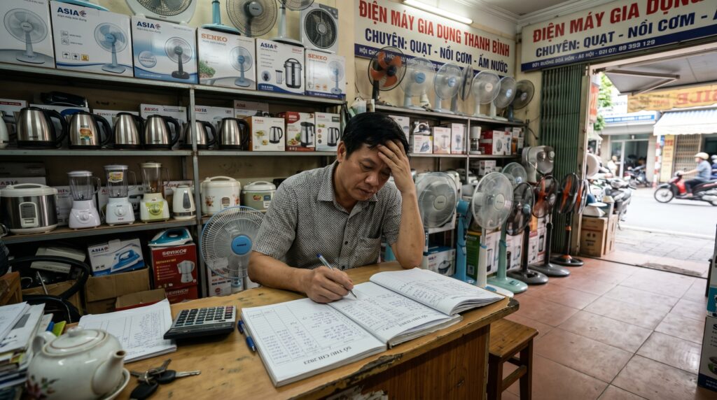 Khó khăn khi kinh doanh điện tử gia dụng truyền thống tại Cần Thơ