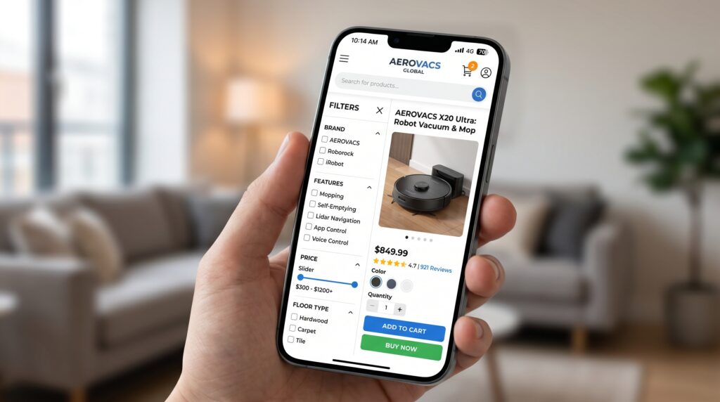 Tính năng cần có trên website điện tử gia dụng chuyên nghiệp
