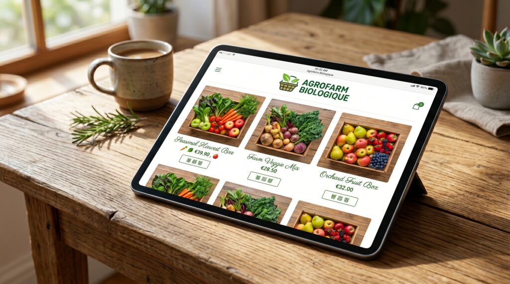 Kiểm tra tốc độ vận hành mượt mà của hệ thống thiết kế web nông sản sạch