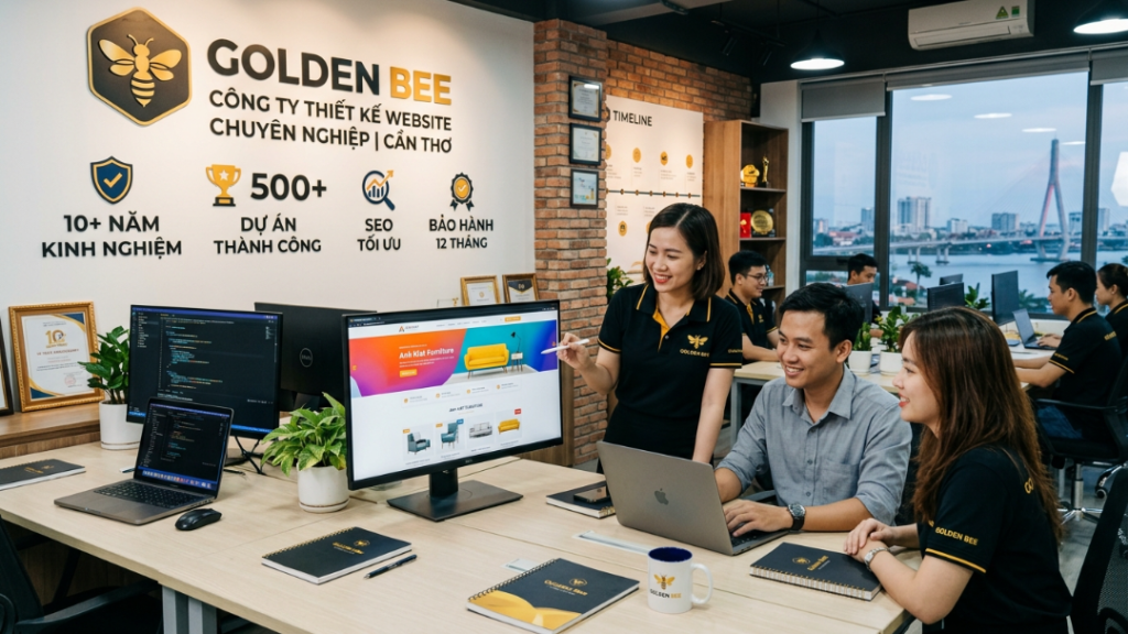 Dịch Vụ Thiết Kế Website Cần Thơ: Doanh Nghiệp Nào Không Có Website – Đang Mất Khách Mỗi Ngày - Tin tức Golden Bee
