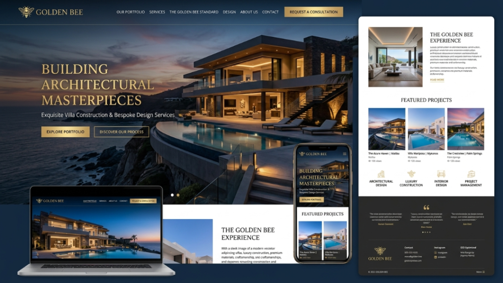 Công Ty Xây Biệt Thự Cần Thơ: Khách Hàng Triệu Đô Đang Tìm Đơn Vị Thi Công – Website Của Bạn Có Xứng Tầm? - Tin tức Golden Bee