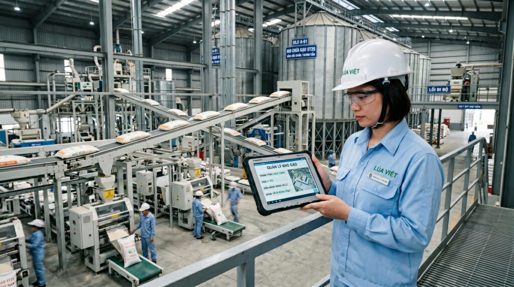 Viết phần mềm quản lý kho gạo & ngũ cốc theo yêu cầu - Tin tức Golden Bee