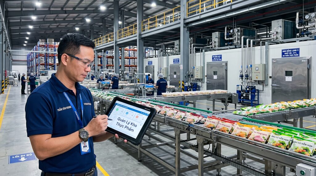 Viết phần mềm quản lý kho thực phẩm chế biến theo yêu cầu - Tin tức Golden Bee