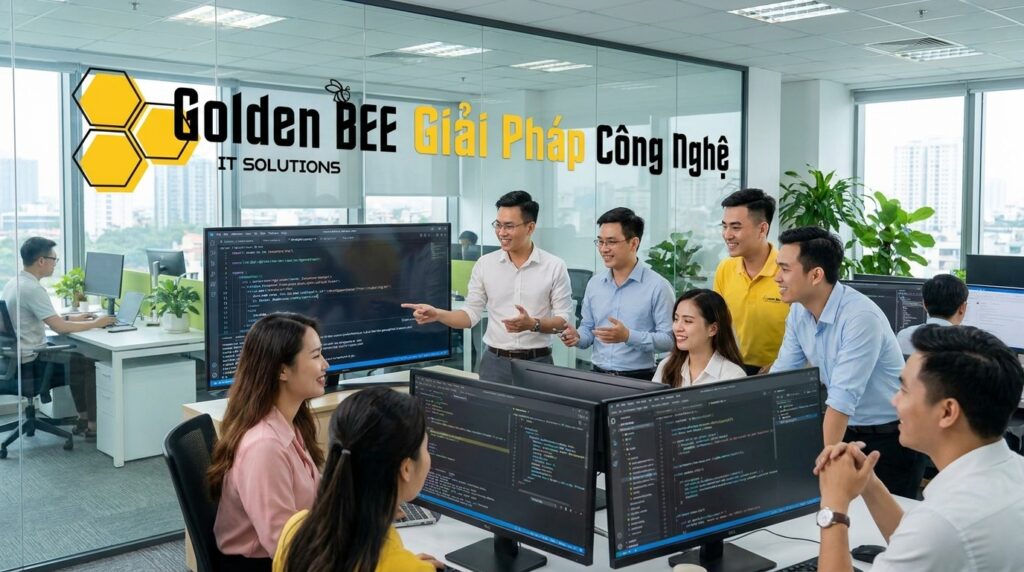 Golden Bee cung cấp dịch vụ viết phần mềm theo yêu cầu.