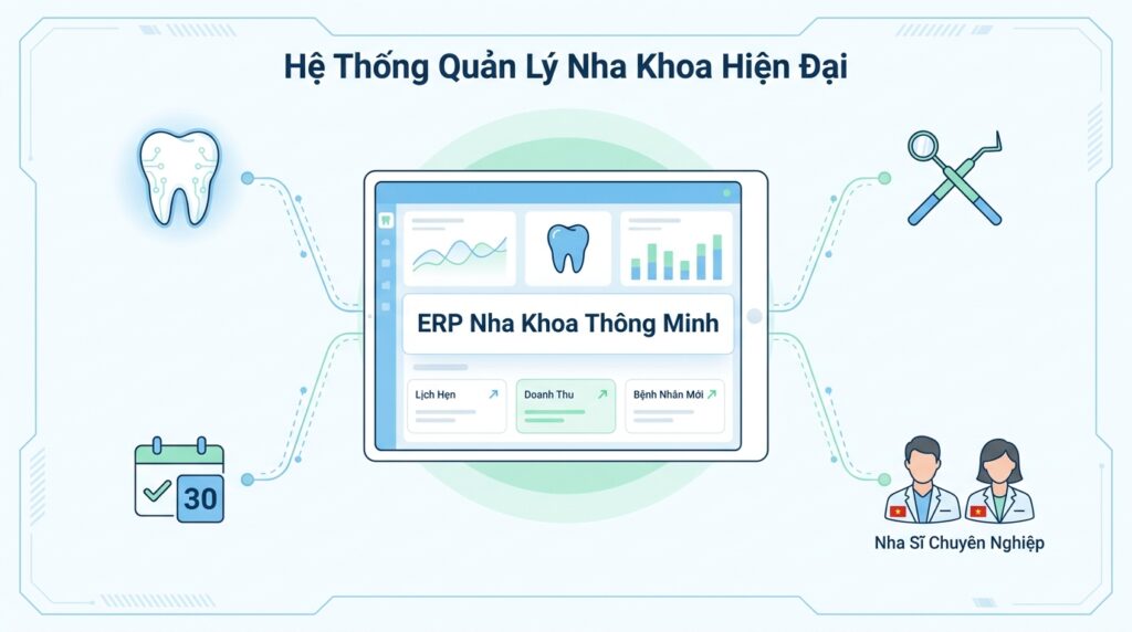 Phát Triển Phần Mềm Theo Yêu Cầu ERP Nha Khoa: Giải Pháp Chuyển Đổi Số Toàn Diện Cho Phòng Khám Hiện Đại - Tin tức Golden Bee