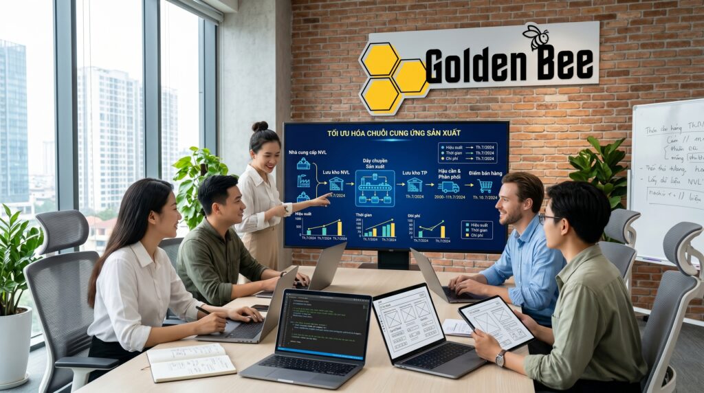 Đội ngũ Golden Bee tư vấn triển khai ERP sản xuất chuyên biệt