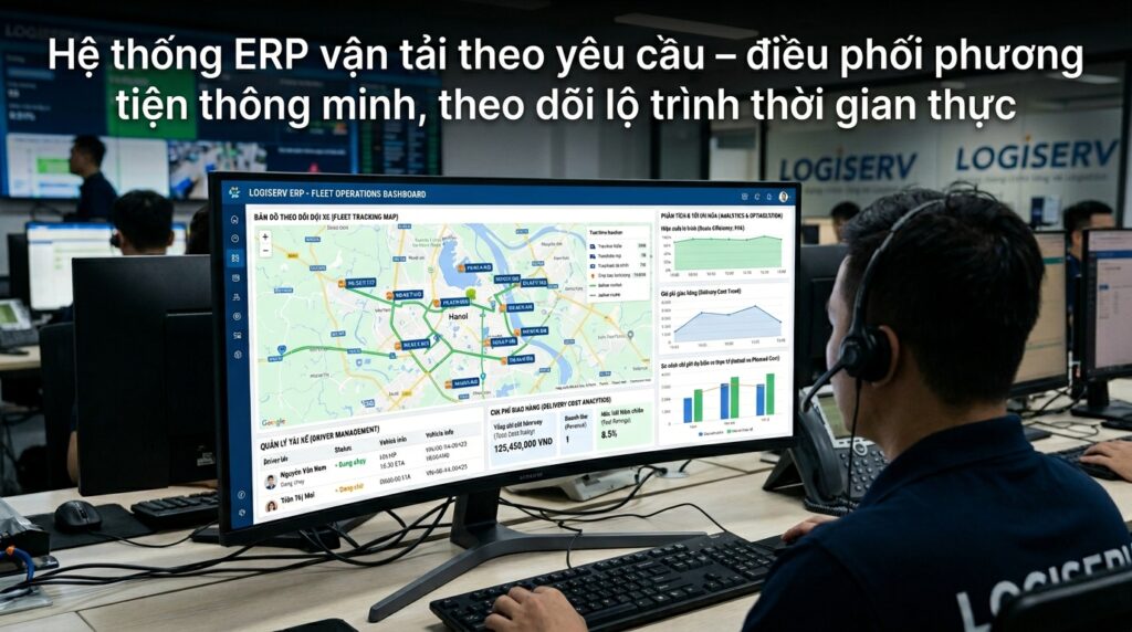 Viết Phần Mềm Theo Yêu Cầu ERP Lĩnh Vực Vận Tải Tối Ưu Chi Phí Số Hóa Doanh Nghiệp 2026 - Tin tức Golden Bee