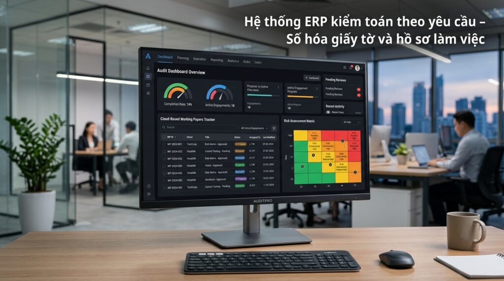 Viết Phần Mềm Theo Yêu Cầu ERP Lĩnh Vực Kiểm Toán Số Hóa Toàn Diện Tăng Hiệu Suất 2026 - Tin tức Golden Bee