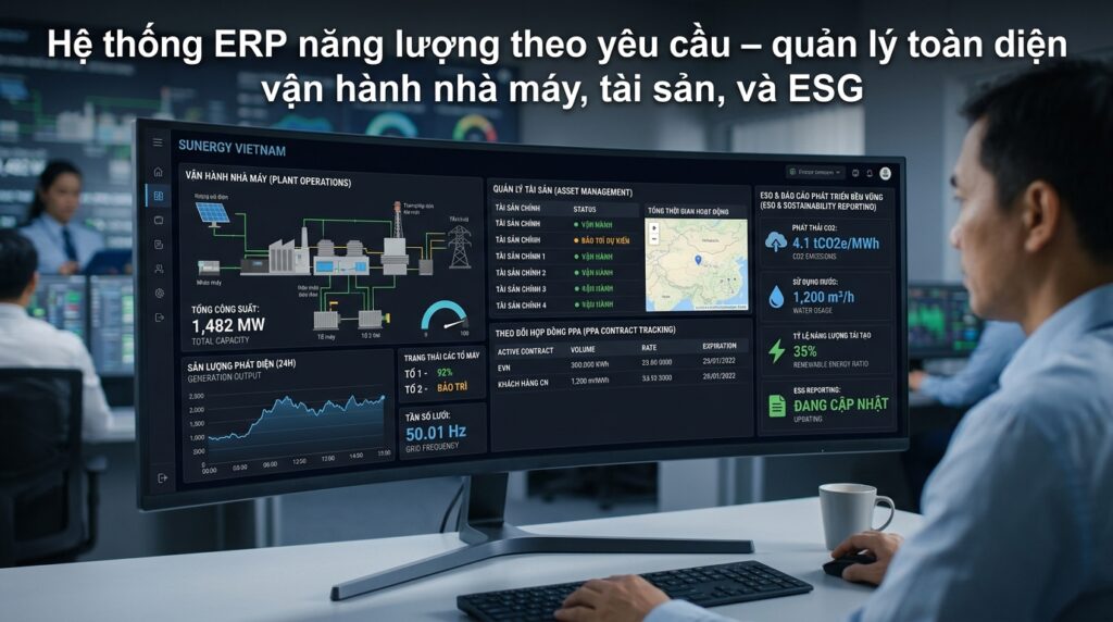 Viết Phần Mềm Theo Yêu Cầu ERP Lĩnh Vực Năng Lượng Số Hóa Vận Hành Tăng Hiệu Quả 2026 - Tin tức Golden Bee