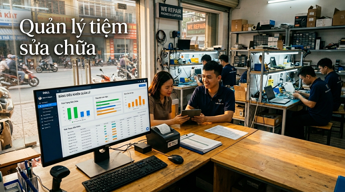 Viết Phần Mềm Theo Yêu Cầu ERP Lĩnh Vực Sửa Chữa Thiết Bị Chuẩn Hóa Toàn Diện Tăng Hiệu Suất 2026