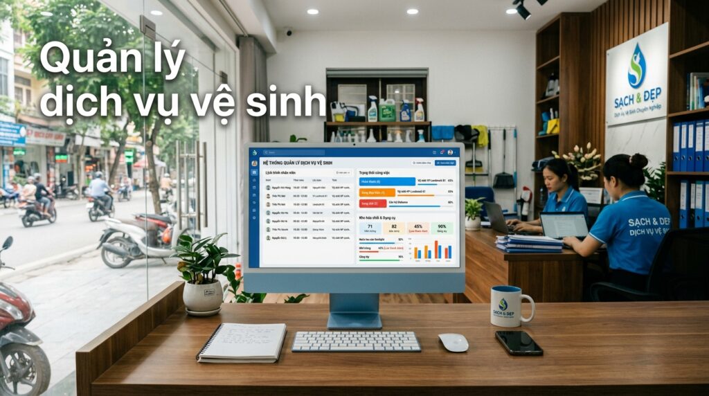 Viết Phần Mềm Theo Yêu Cầu ERP Lĩnh Vực Dịch Vụ Vệ Sinh Kiểm Soát Lịch Hẹn Đảm Bảo Uy Tín 2026 - Tin tức Golden Bee