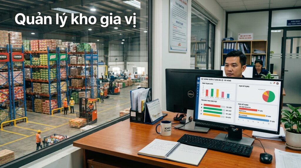 Viết Phần Mềm Quản Lý Kho Dầu Ăn & Gia Vị Theo Yêu Cầu - Tin tức Golden Bee