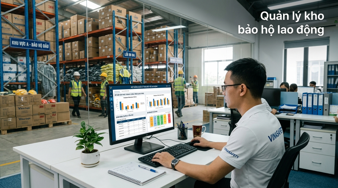 Phần Mềm Quản Lý Kho Dụng Cụ Bảo Hộ Lao Động Chuyên Nghiệp – Lập Trình Theo Yêu Cầu