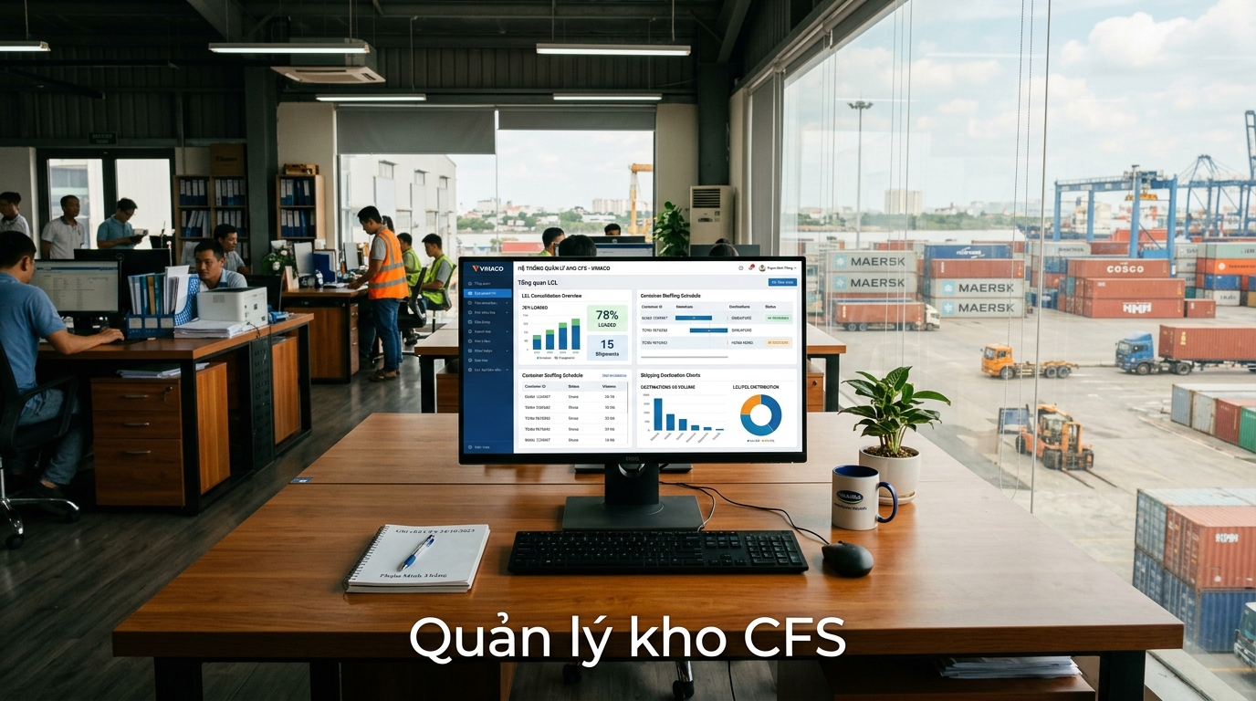 Phần Mềm Quản Lý Kho Kho CFS Đóng Gói Hàng Lẻ Chuyên Nghiệp – Lập Trình Theo Yêu Cầu