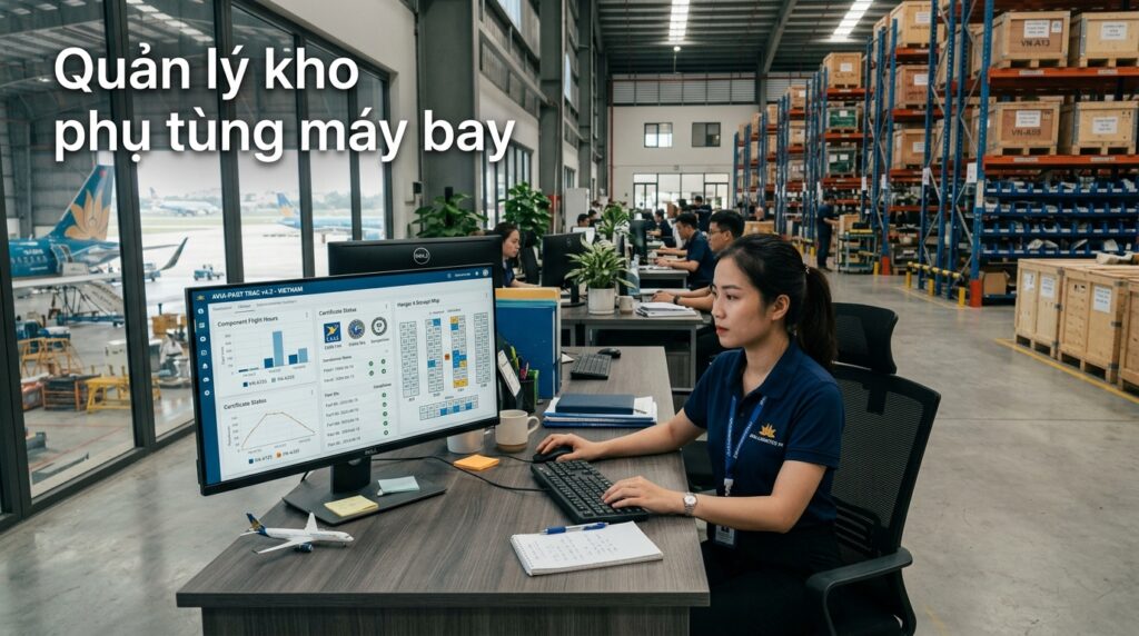 Phần Mềm Quản Lý Kho Phụ Tùng Máy Bay Chuyên Nghiệp – Lập Trình Theo Yêu Cầu - Tin tức Golden Bee