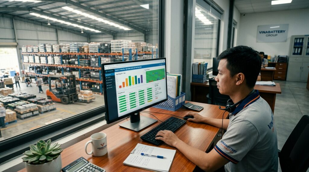 Phần Mềm Quản Lý Kho Pin & ắc Quy Chuyên Nghiệp – Lập Trình Theo Yêu Cầu - Tin tức Golden Bee