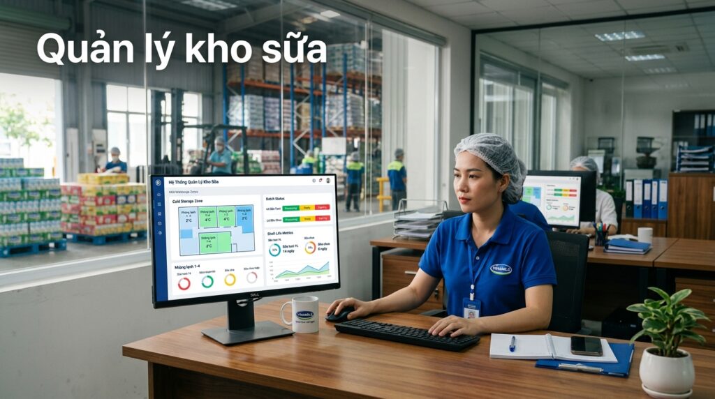 Viết Phần Mềm Quản Lý Kho Sữa & Chế Phẩm Sữa Theo Yêu Cầu - Tin tức Golden Bee