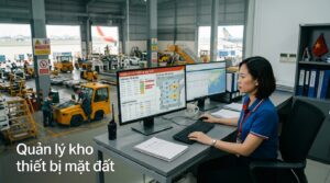 Phần Mềm Quản Lý Kho Thiết Bị Hàng Không Mặt Đất Chuyên Nghiệp – Lập Trình Theo Yêu Cầu