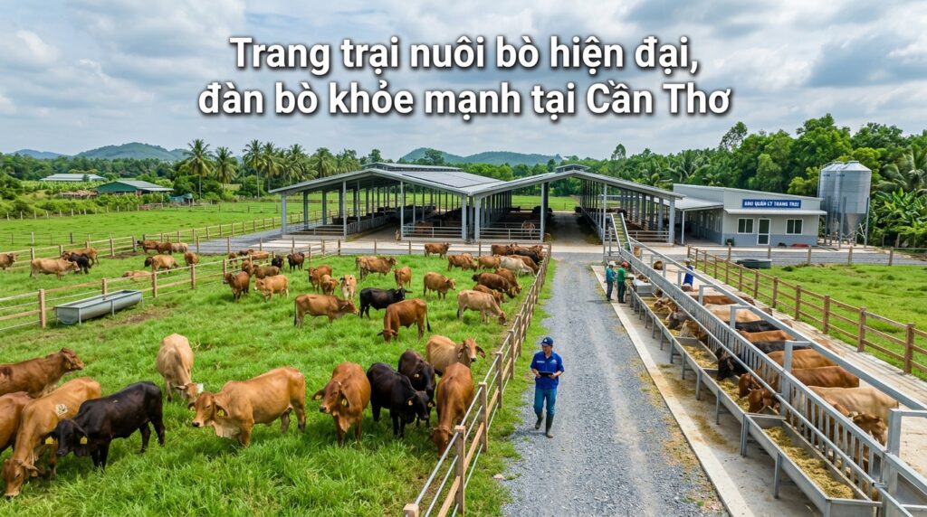 Thiết Kế Web Trang Trại Bò Cần Thơ – Xây Dựng Thương Hiệu & Mở Rộng Kênh Tiêu Thụ 2026 - Tin tức Golden Bee