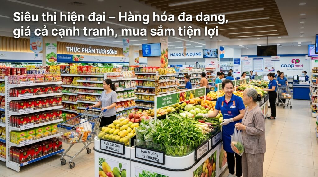 Thiết Kế Web Siêu Thị – Tăng Doanh Thu Online & Xây Dựng Thương Hiệu Bán Lẻ 2026 - Tin tức Golden Bee