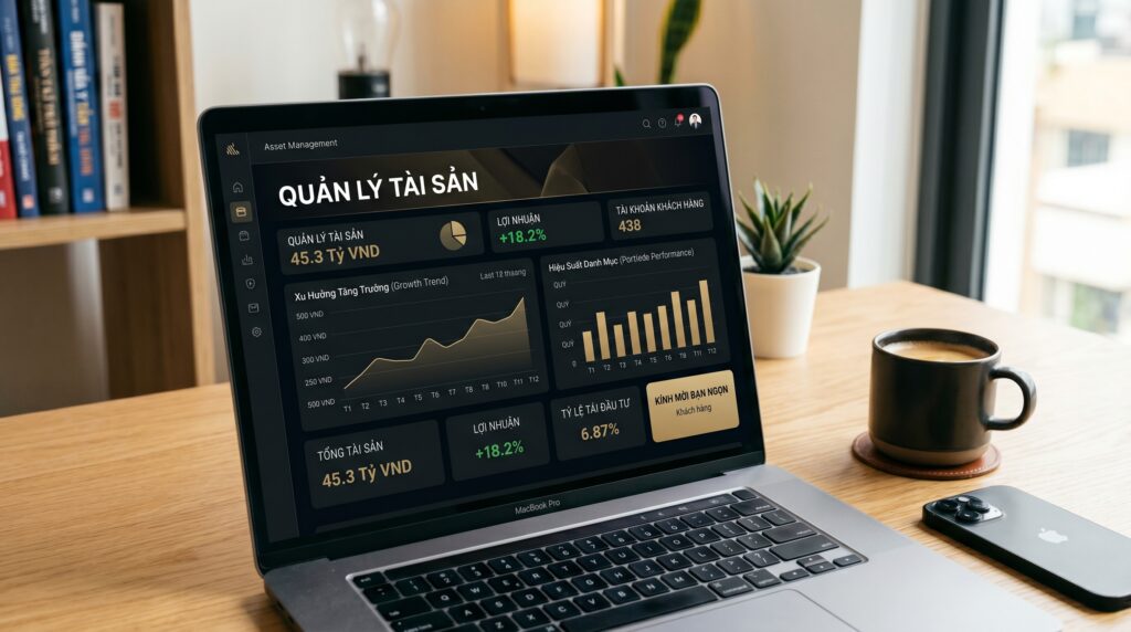 Thiết kế website công ty tài chính tích hợp công cụ tài chính thông minh