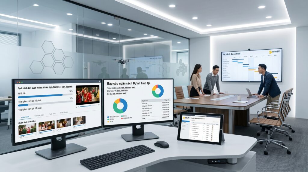 Doanh nghiệp truyền thông tối ưu hóa quy trình sản xuất nhờ phần mềm ERP