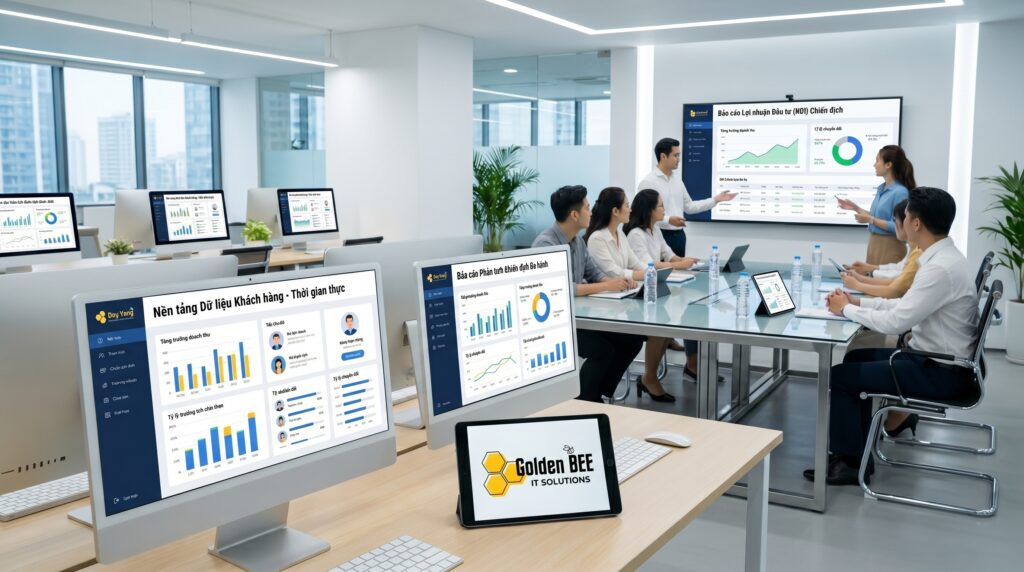 Doanh nghiệp bứt phá doanh thu nhờ hệ thống phần mềm ERP marketing điều hướng dữ liệu