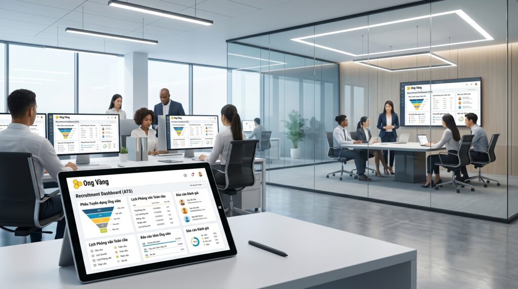 Doanh nghiệp tối ưu hóa bộ máy săn nhân tài nhờ hệ thống phần mềm ERP tuyển dụng