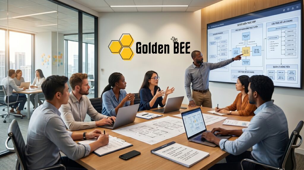 Đội ngũ Golden Bee tư vấn số hóa quy trình quản trị tài chính doanh nghiệp