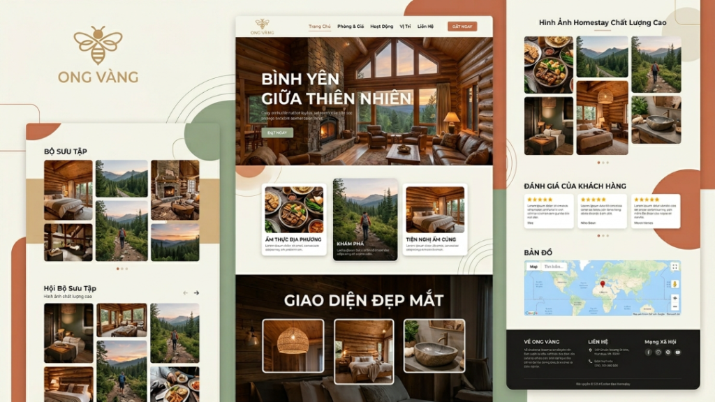 Thiết Kế Web Homestay Chuyên Nghiệp Giúp Đột Phá Doanh Thu Phòng Đạt Chuẩn 5 Sao - Tin tức Golden Bee