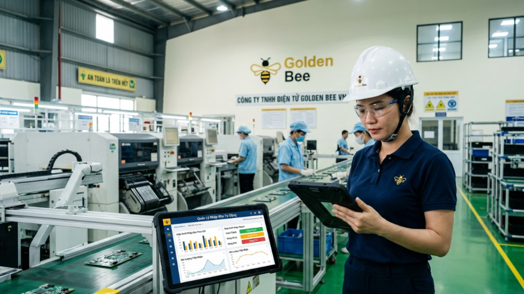 Nhập Kho Sản Xuất Là Gì Và Quy Trình Kiểm Soát Thành Phẩm Tối Ưu Cho Doanh Nghiệp - Tin tức Golden Bee