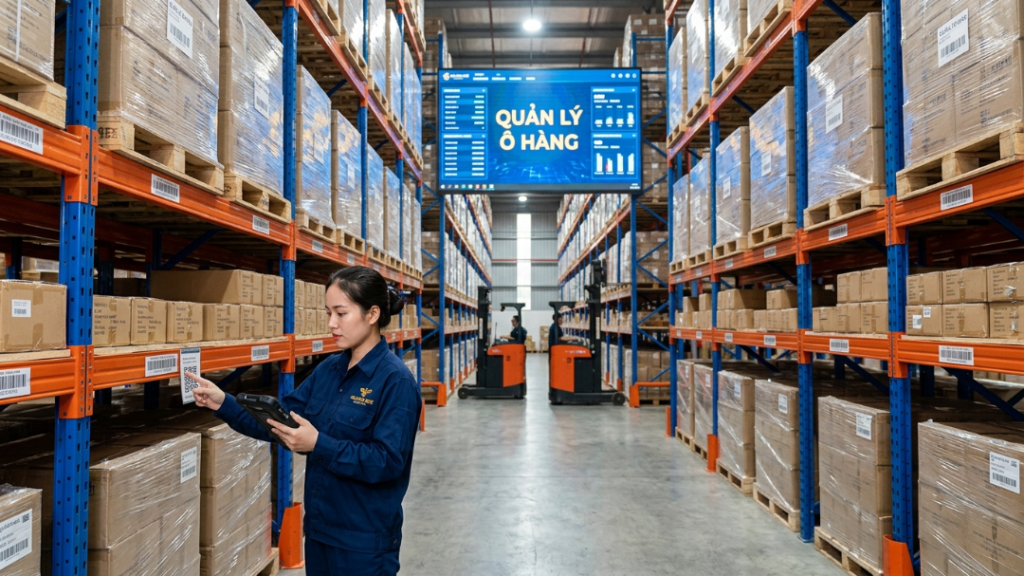 Ô Hàng Là Gì Và Vai Trò Cột Lõi Trong Phần Mềm Quản Lý Kho Hiện Đại - Tin tức Golden Bee